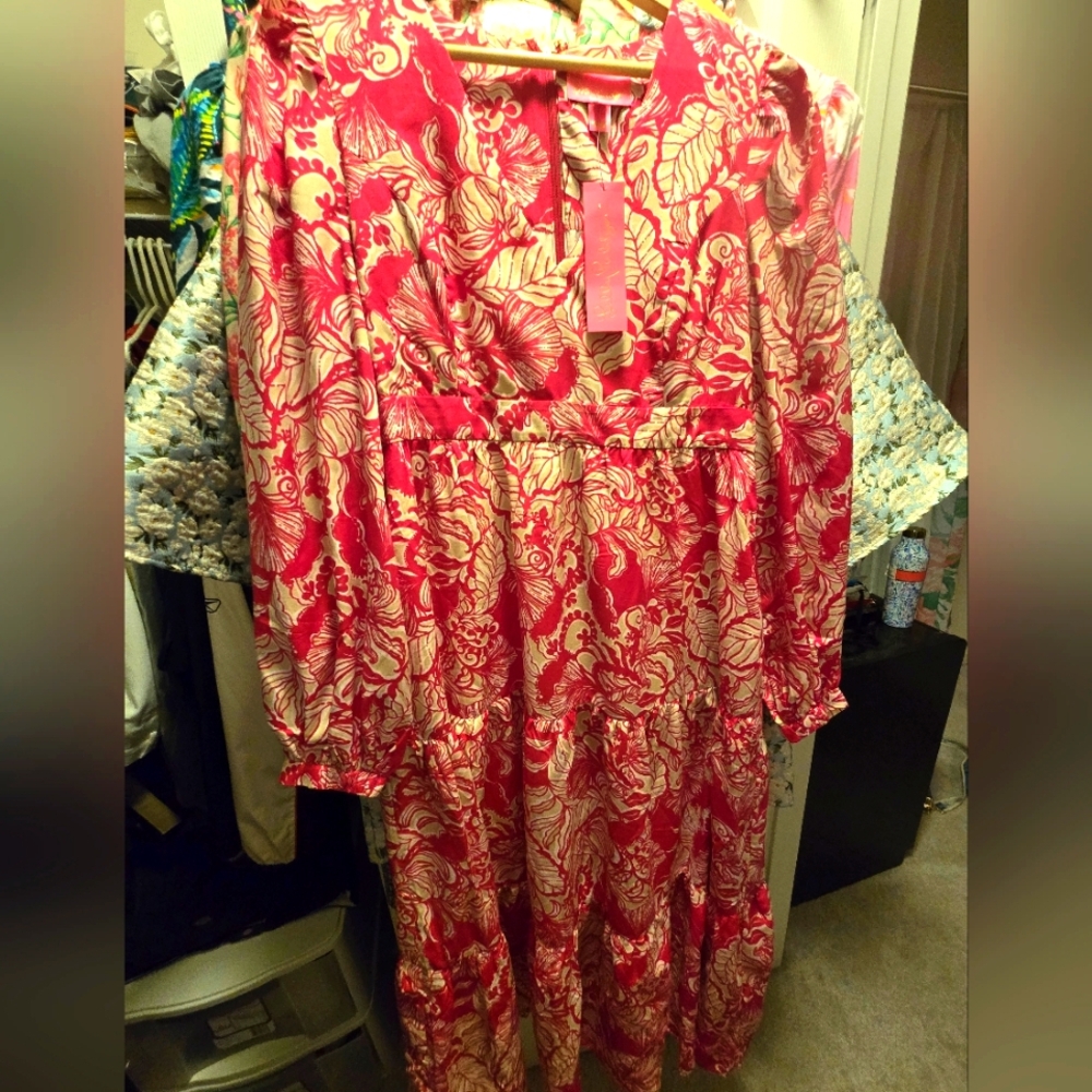 Nwt Lilly Tinslee Medi Dress